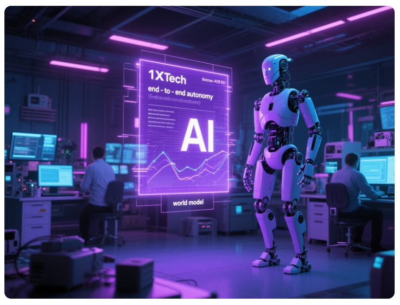 ​How 1X Tech’s End-to-End Autonomy and World Model Are Shaping AI Robotics